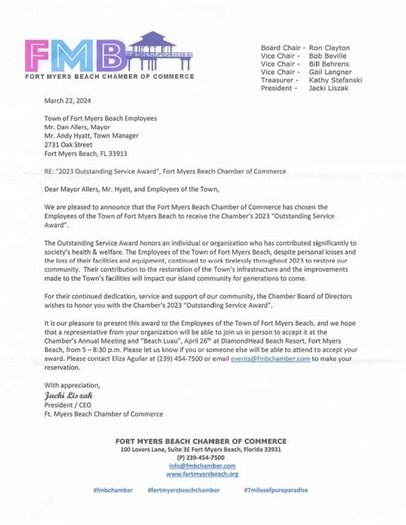 Outstanding Achievement Award