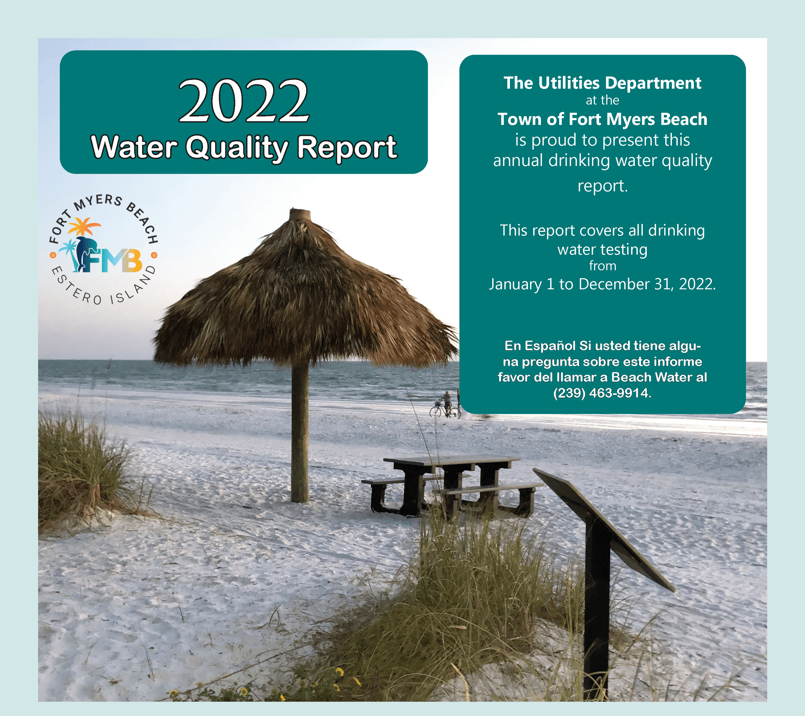 water quality report Cover
