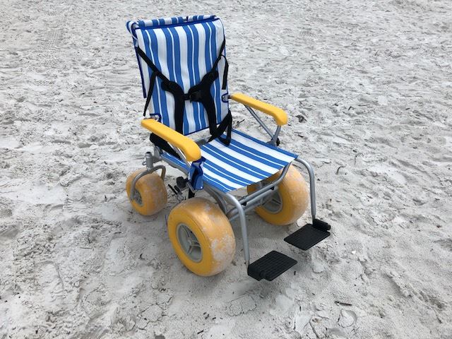 beach wheelchair